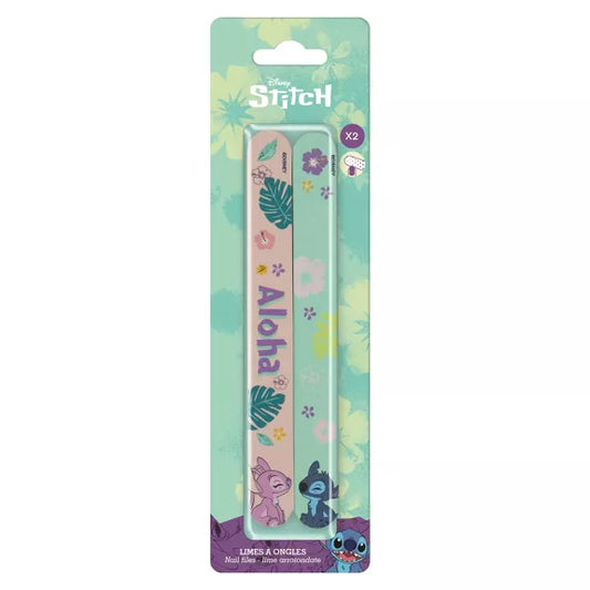 Lot de 2 Limes à Ongles Stitch & Angel – Disney