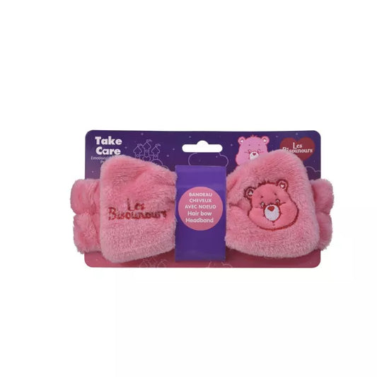 Bandeau pour cheveux Bisounours – Rose tout doux