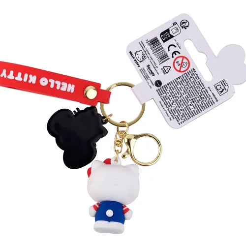 Porte clé 3D Hello Kitty - Rouge