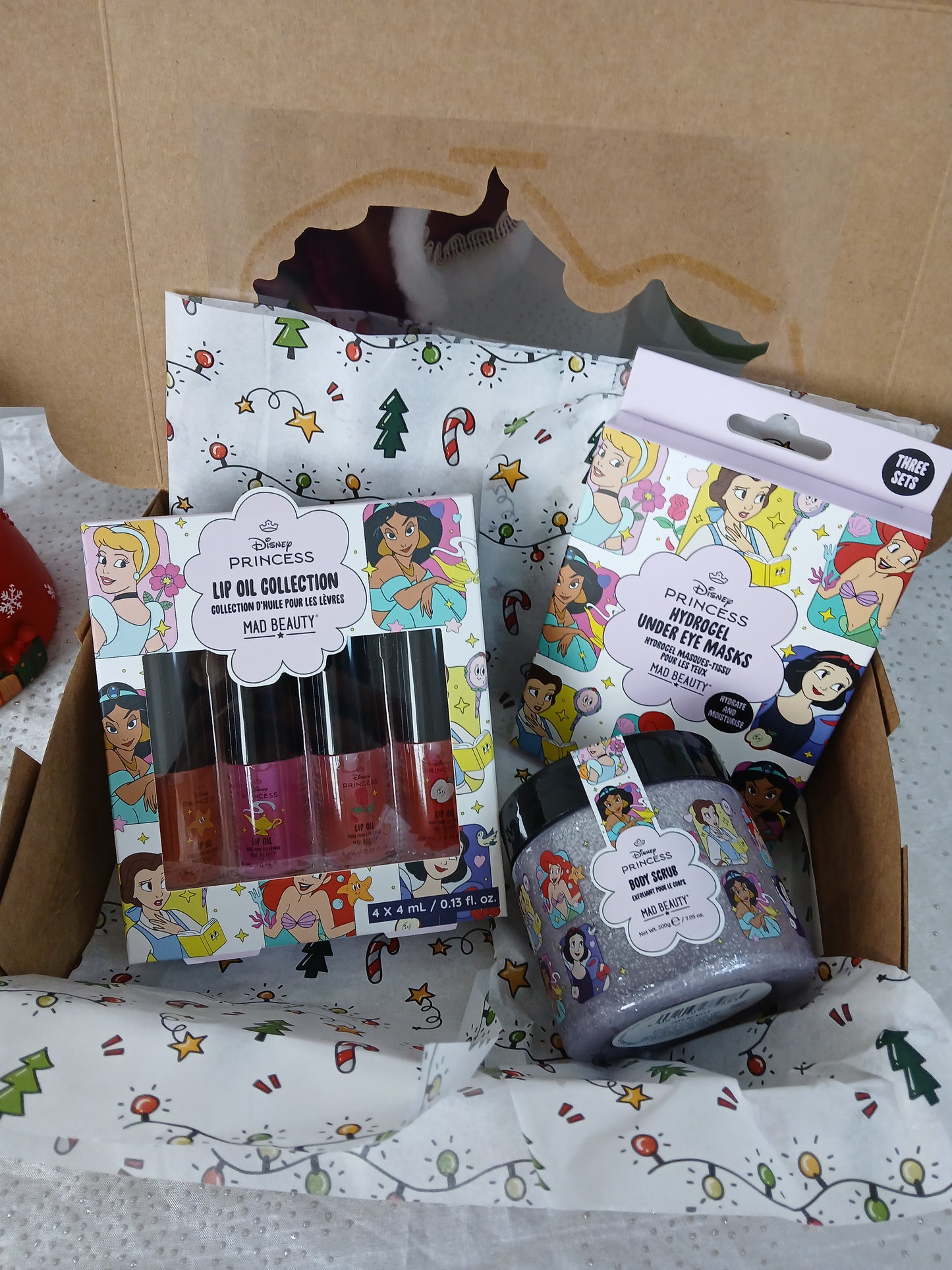 Box de Noël Princesses Disney – Coffret Beauté & Détente🌺