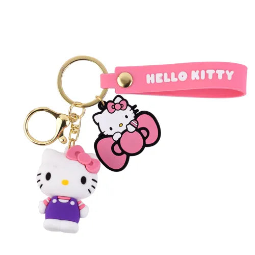 Porte clé 3D Hello Kitty - Rose