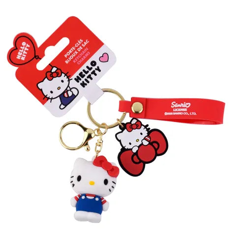 Porte clé 3D Hello Kitty - Rouge
