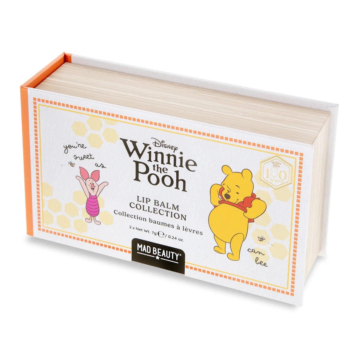 Coffret Duo Baumes a lèvres- - Winnie - Rhubarbe et Miel