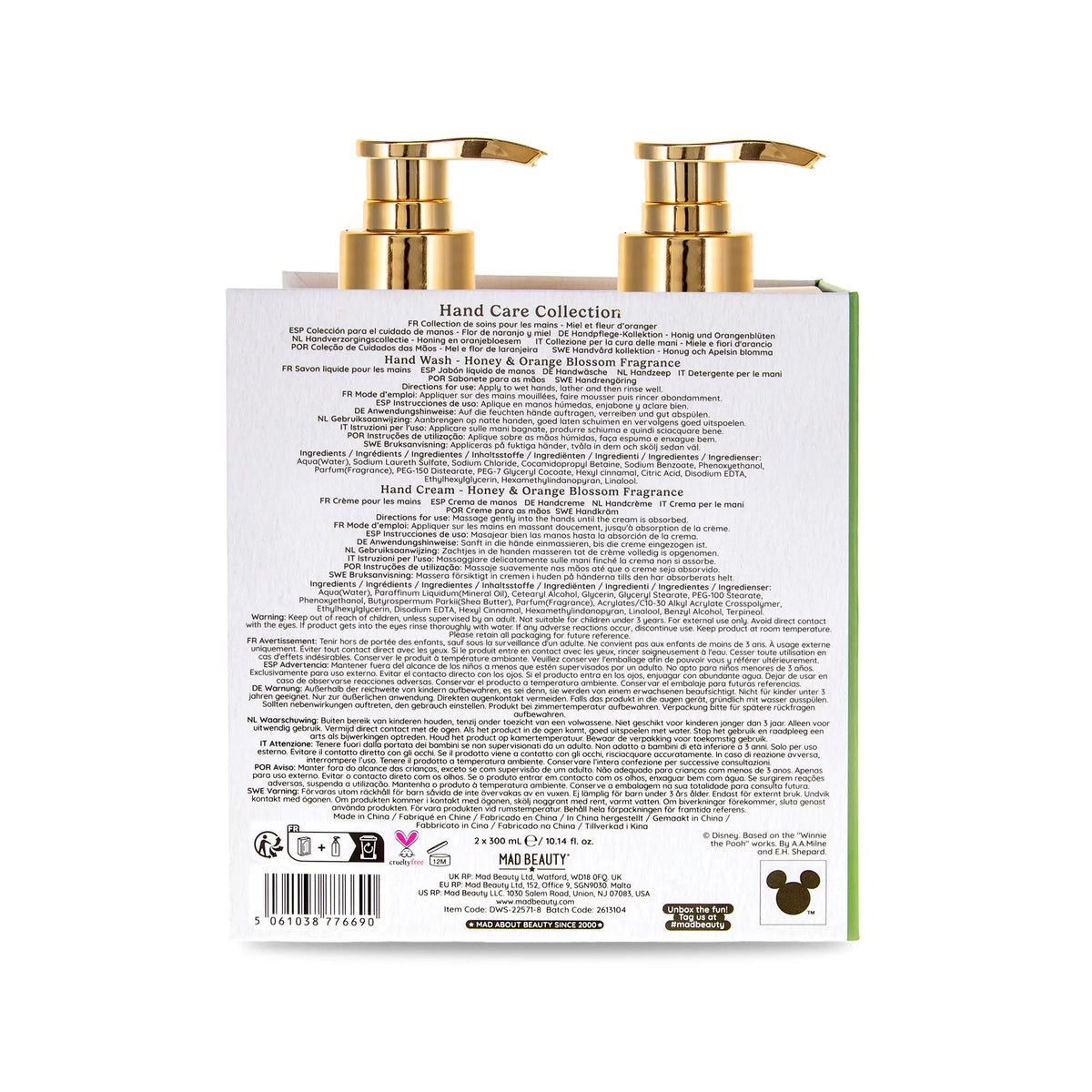 Coffret Savon + Crème mains - Winnie l'Ourson