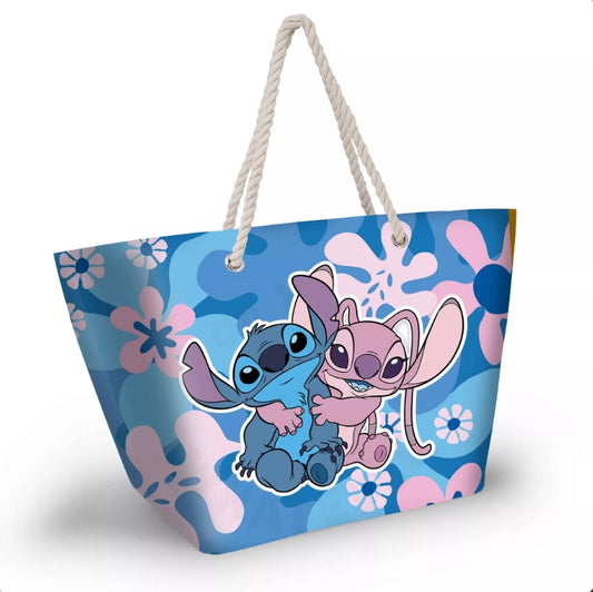 Sac de Plage Stitch et Angel