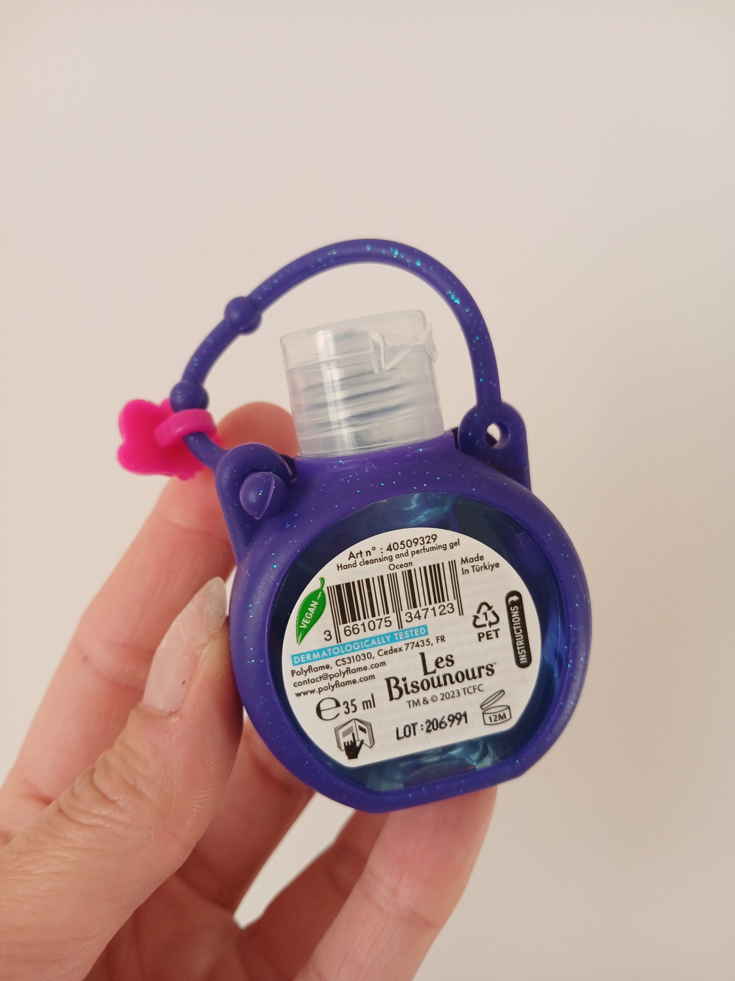 🌊 Gel Désinfectant Mains Bisounours – Senteur Océan 🌊