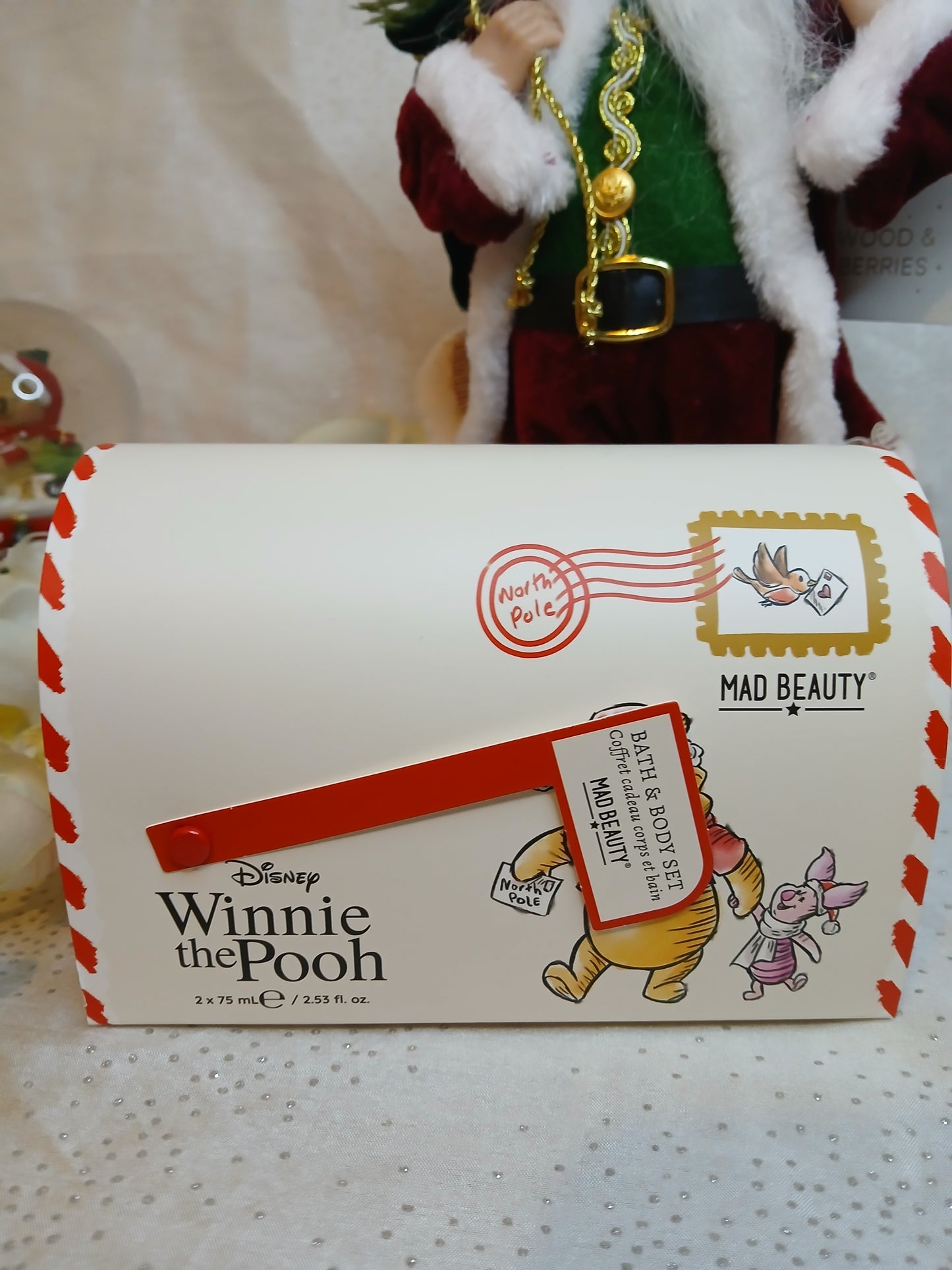 Coffret Cadeau Festif Miel – Gel Douche, Lotion & Exfoliant