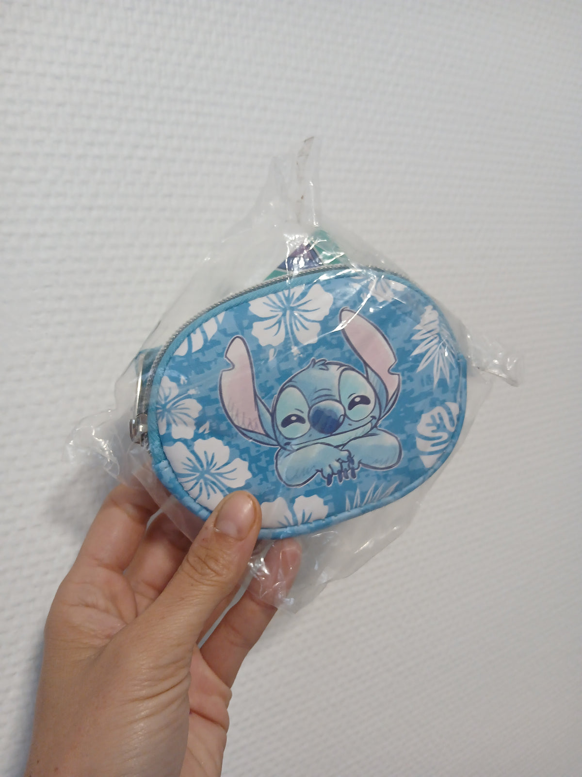 Porte monnaie Stitch bleu